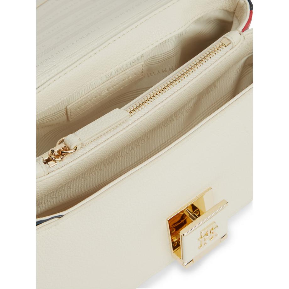 TOMMY HILFIGER Crossbody Bag mit Griff und Logo Verschluss  