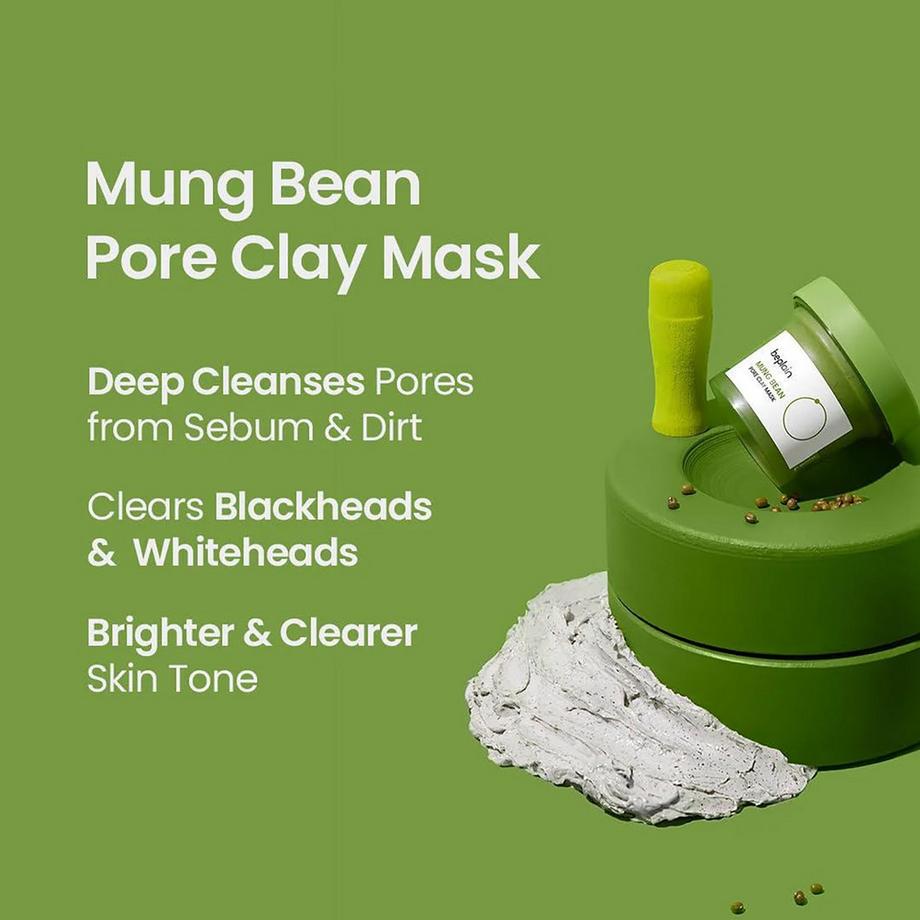 Beplain  Mung Bean Pore Clay Mask 