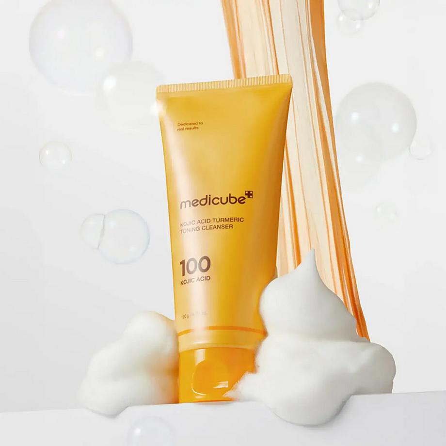 Medicube  Kojic Acid Turmeric Toning Cleanser 