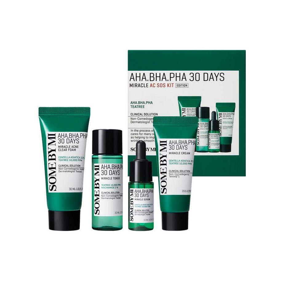 AHA, BHA, PHA 30 Days Miracle AC SOS Set