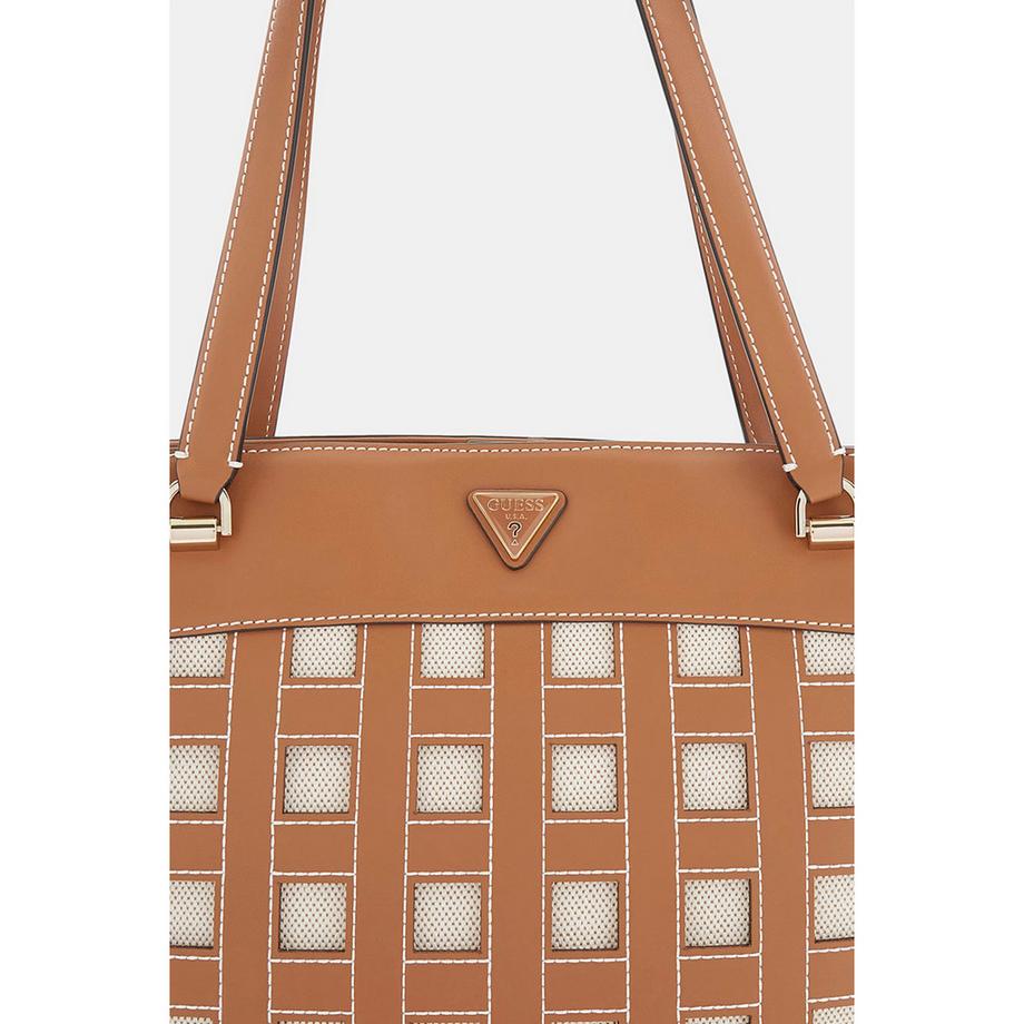 GUESS Frankie Sac cabas au design tressé  