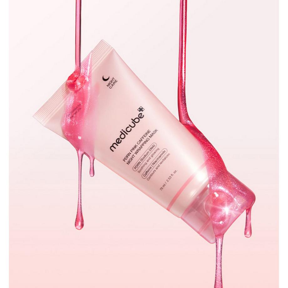 Medicube  PDRN Pink Caffeine Night Wrapping Mask 