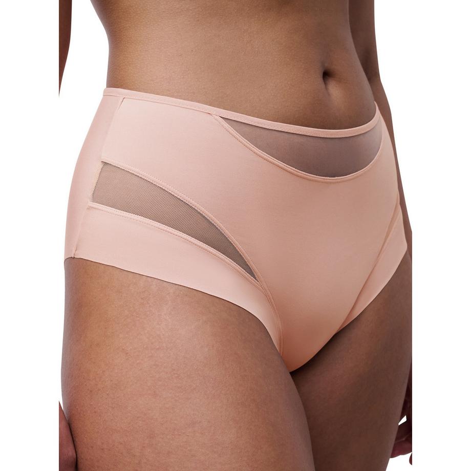 Chantelle Halo High Waist Mesh Panel Slip  