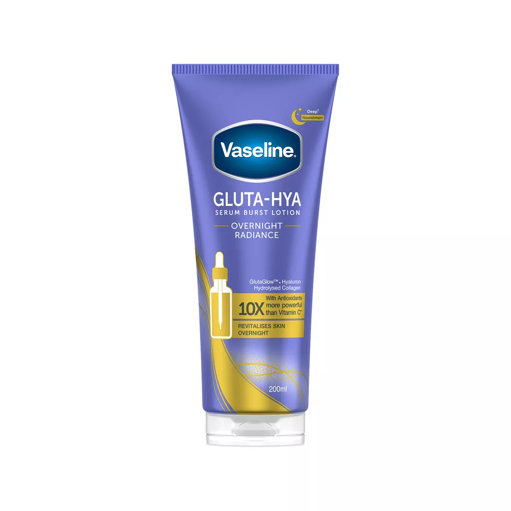 Vaseline Gluta-Hya Body Serum Overnight Radiance (200ml)