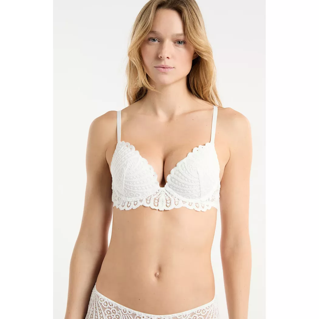 Etam - Bh, für Damen, Ecru, Größe 80C 3