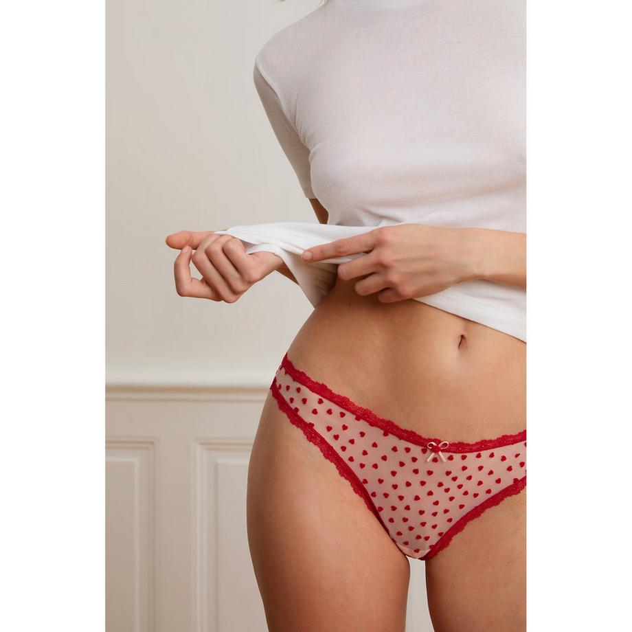 Etam Tanga Stampa Cuori  