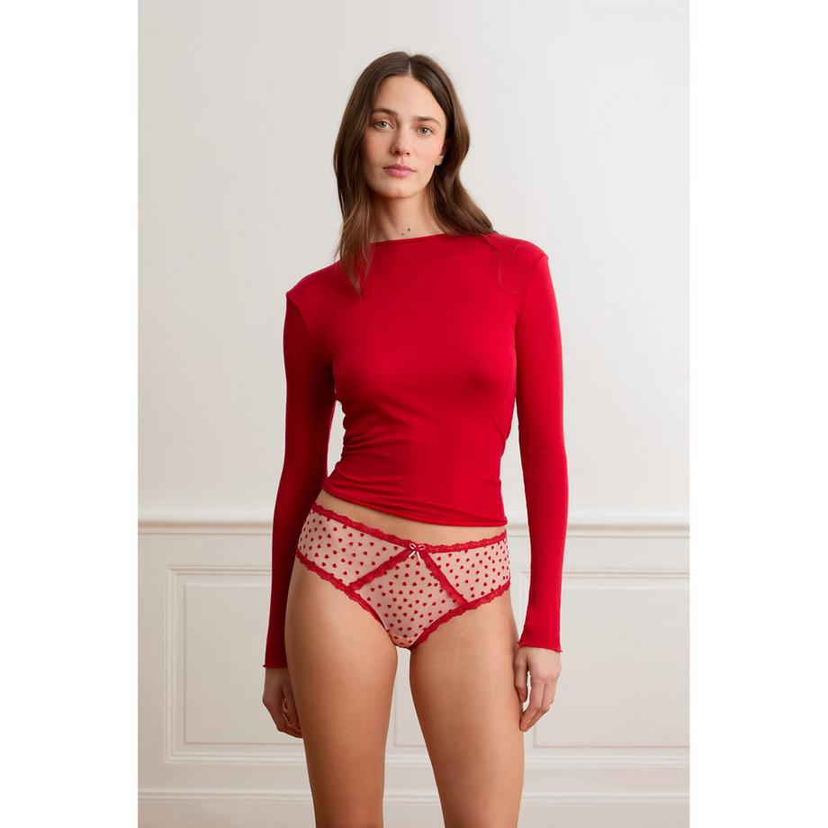 Etam Shorty Imprimé Cœurs  