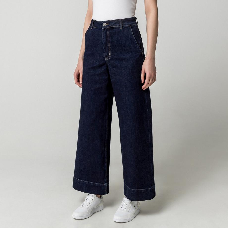 Manor Woman Jeans Gamba Larga  