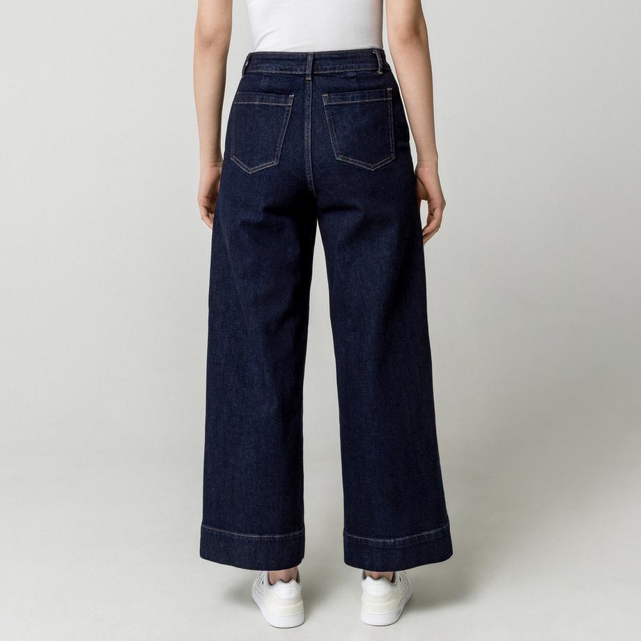 Manor Woman Jeans Gamba Larga  