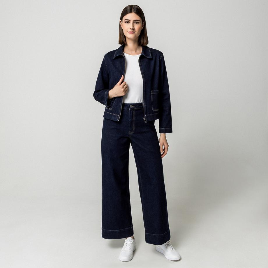 Veste en jeans courte
