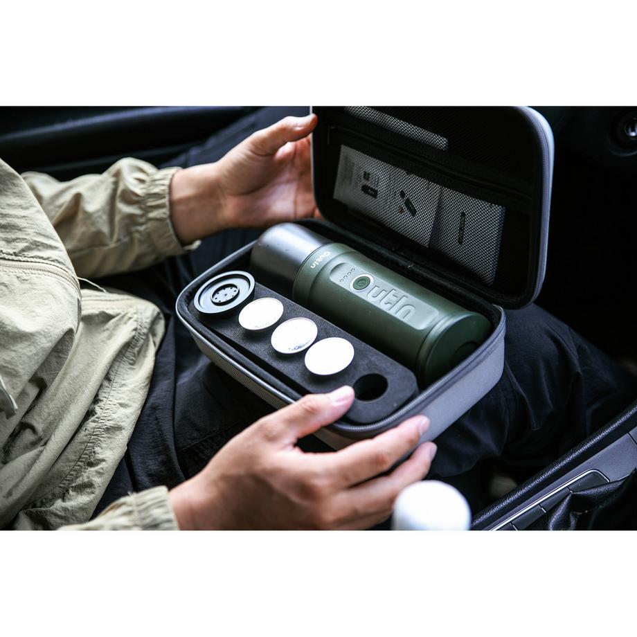 OUTIN Macchina per caffè espresso portatile Nano Tragbare Espressomaschine 