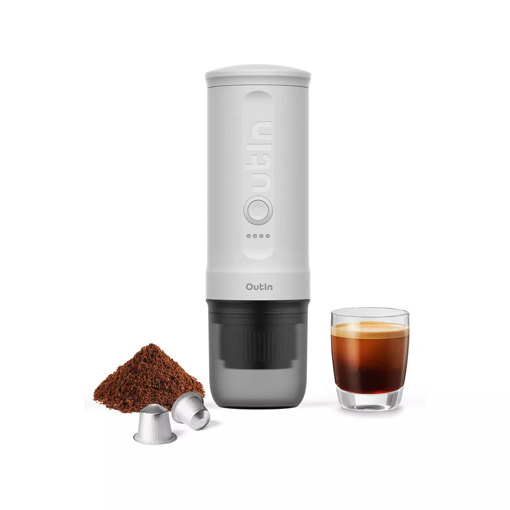Outin Nano Portable Espresso Machine Grey