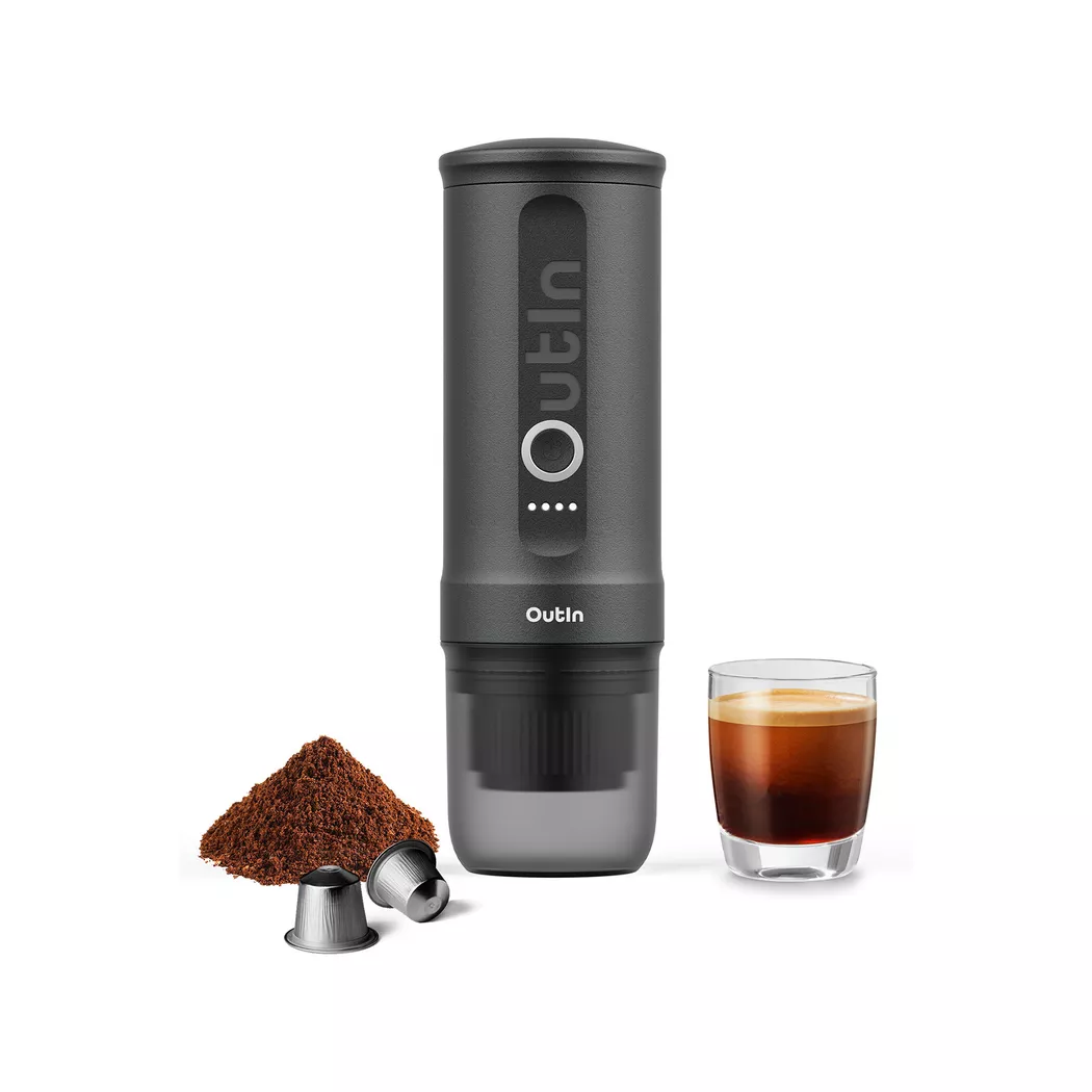 Outin Nano Portable Espresso Machine Grey 3