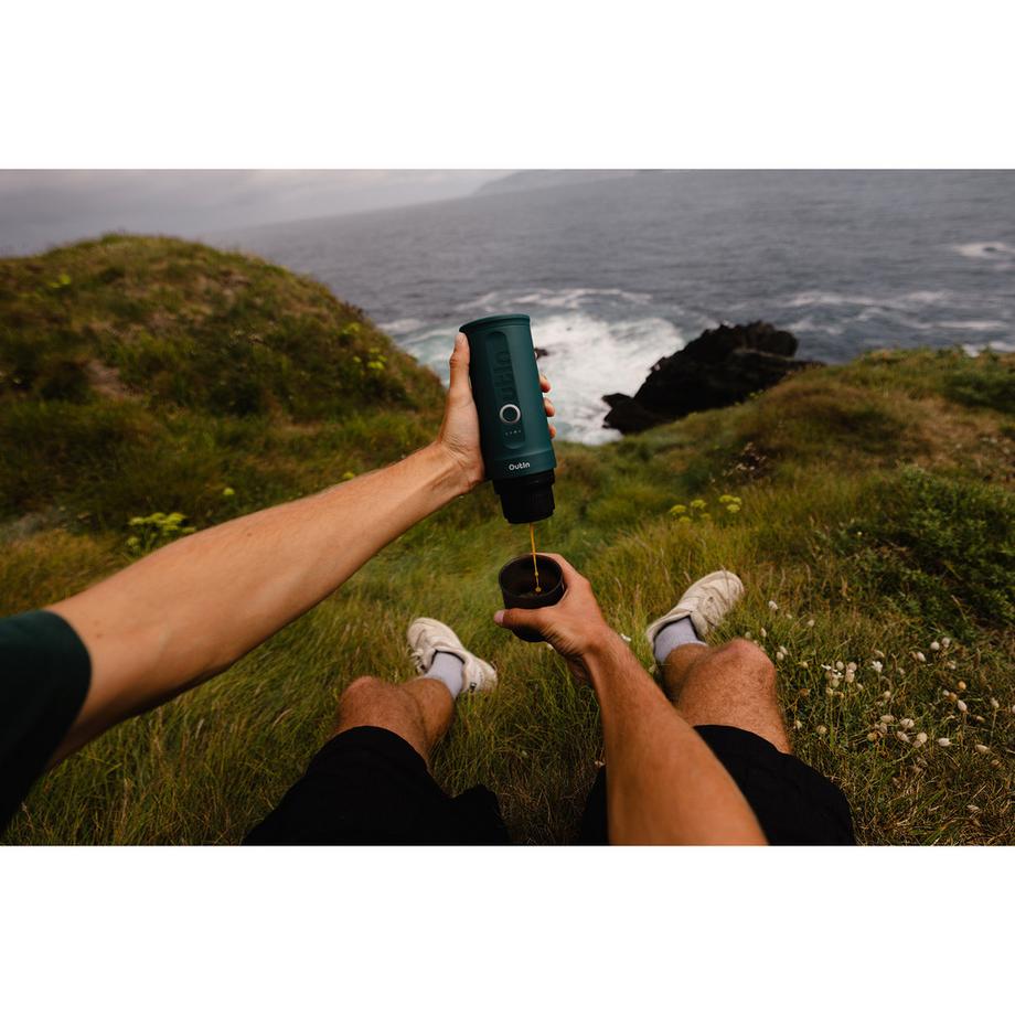 OUTIN Macchina per caffè espresso portatile Nano Tragbare Espressomaschine 