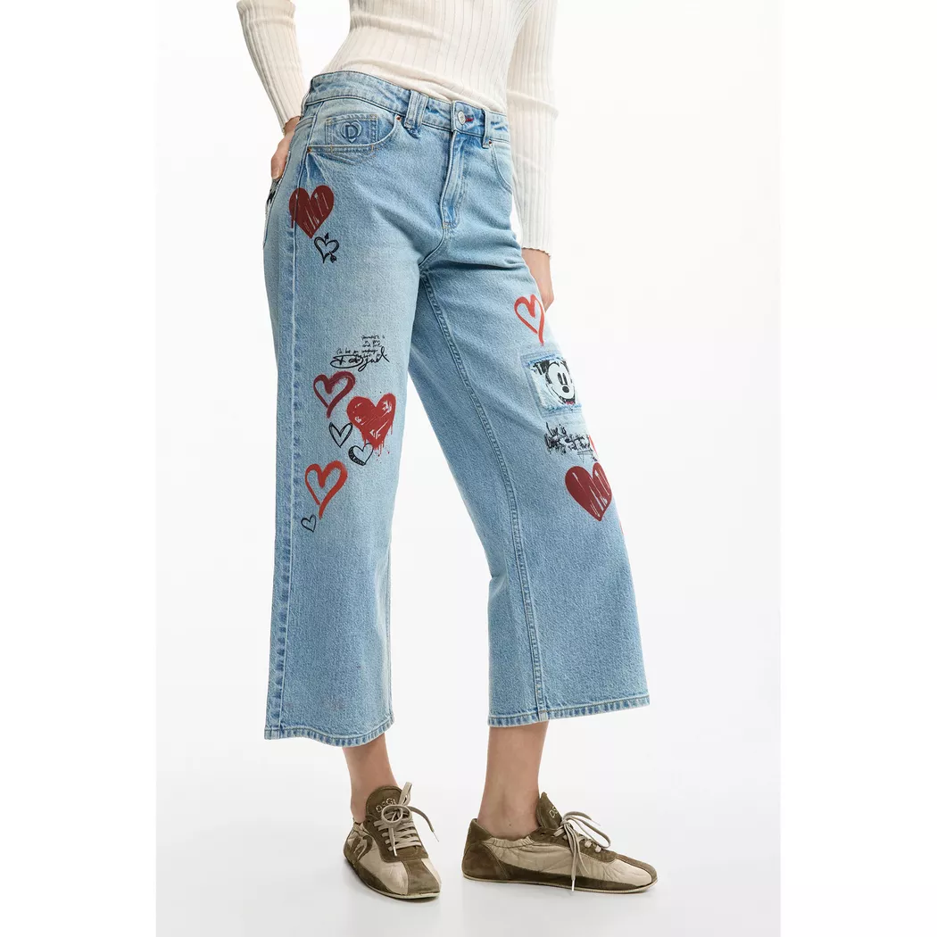 Desigual Jean flare BLUE 38 female