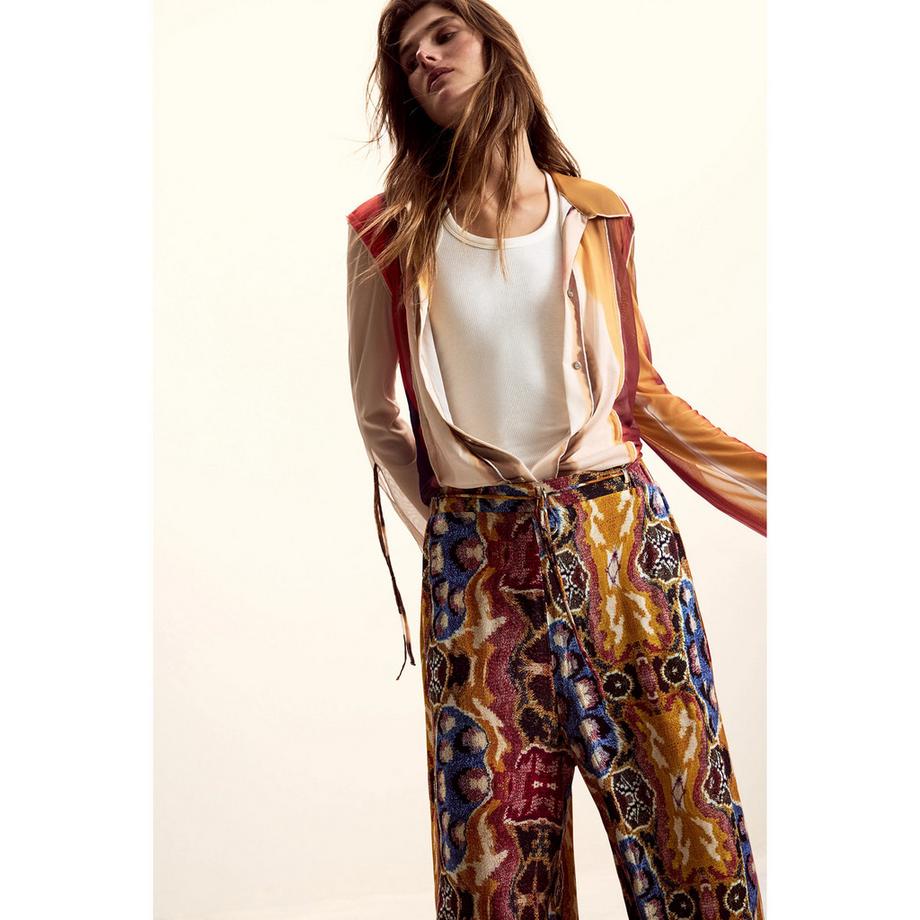 Desigual Pantaloni Harem Stampati  