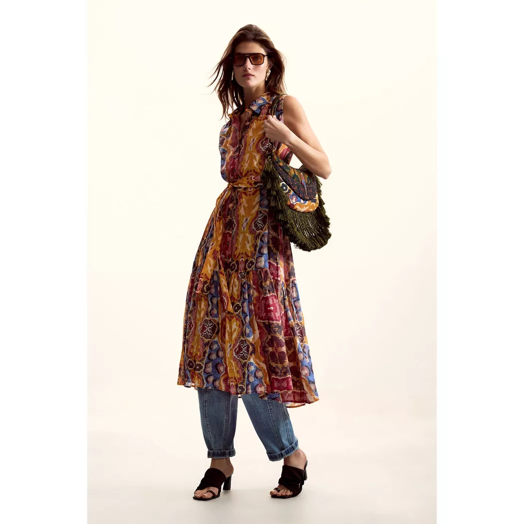 Desigual Robe conçue par Mr. Christian Lacroix MATERIAL FINISHES XS female