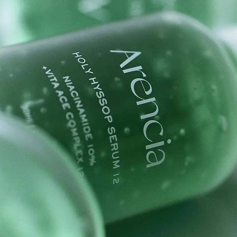 Arencia  Holy Hyssop Serum 12 - Illuminating and Moisturizing Facial Serum 