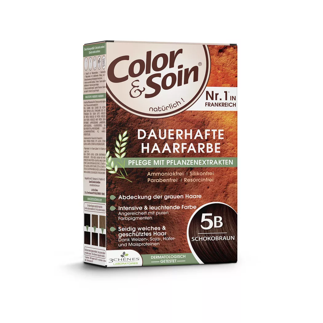 Color & Soin Coloration 5B marron chocolat (135ml)