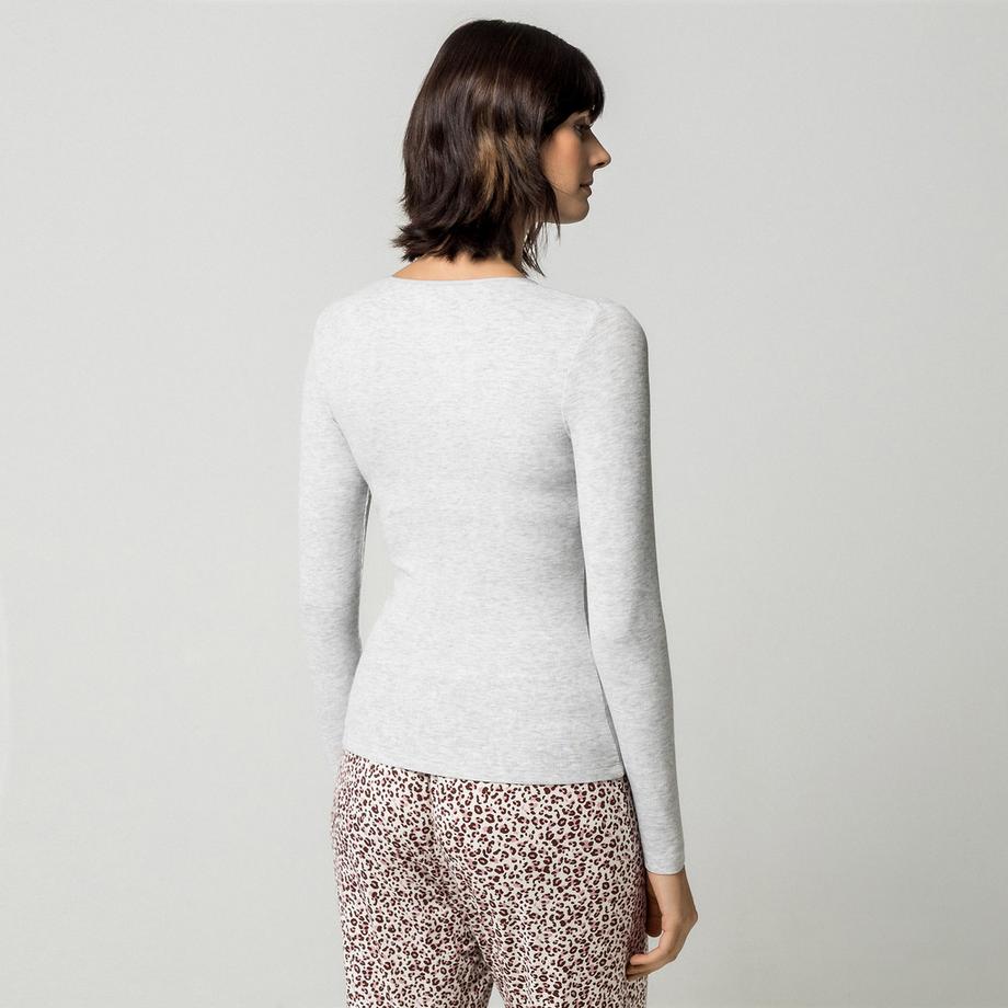 Manor Woman Langärmeliges Pyjama Oberteil  