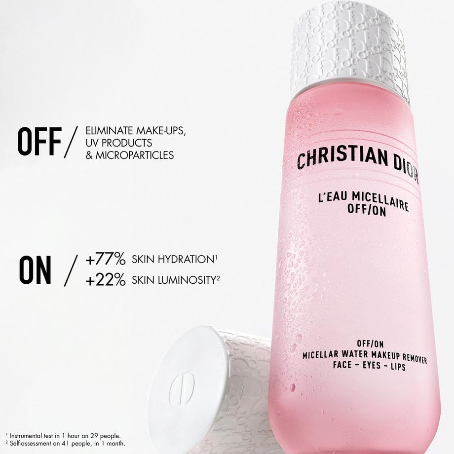 Dior L'Eau Micellaire OFF/ON Eau micellaire démaquillante visage, yeux et lèvres 