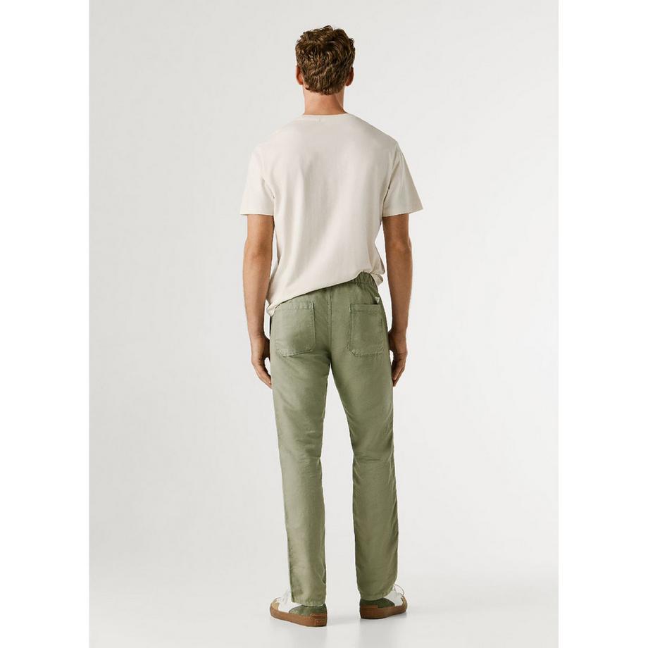 Pepe Jeans London Pantaloni dritti con coulisse  