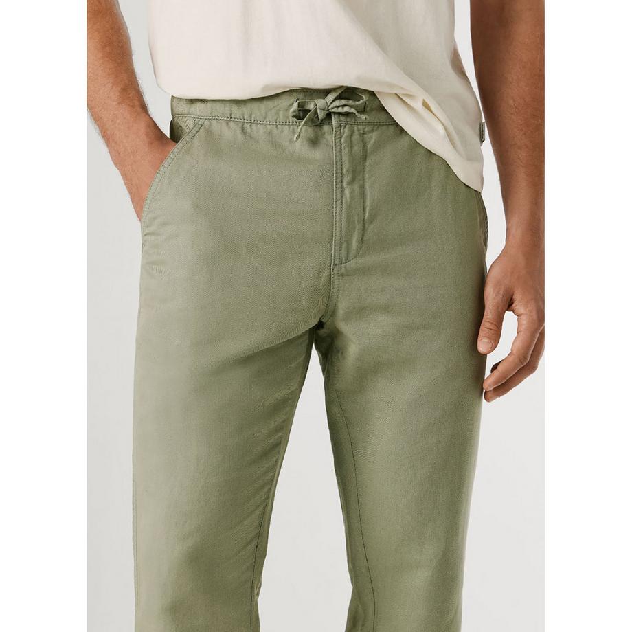 Pepe Jeans London Pantaloni dritti con coulisse  