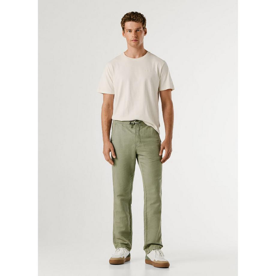 Pepe Jeans London Pantaloni dritti con coulisse  