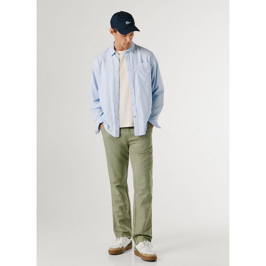 Pepe Jeans London Pantaloni dritti con coulisse  