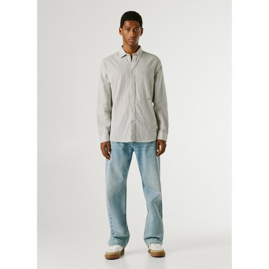 Pepe Jeans London Camicia a maniche lunghe fantasia  