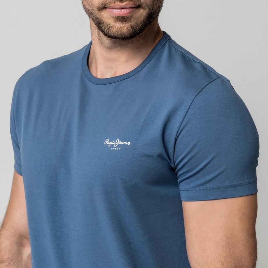 Pepe Jeans London ORIGINAL BASIC 3N T-Shirt Col Rond Manches Courtes  