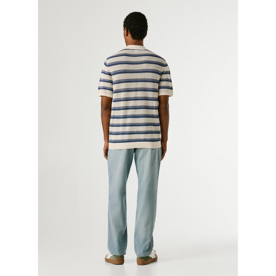 Pepe Jeans London Pull Polo Rayé  