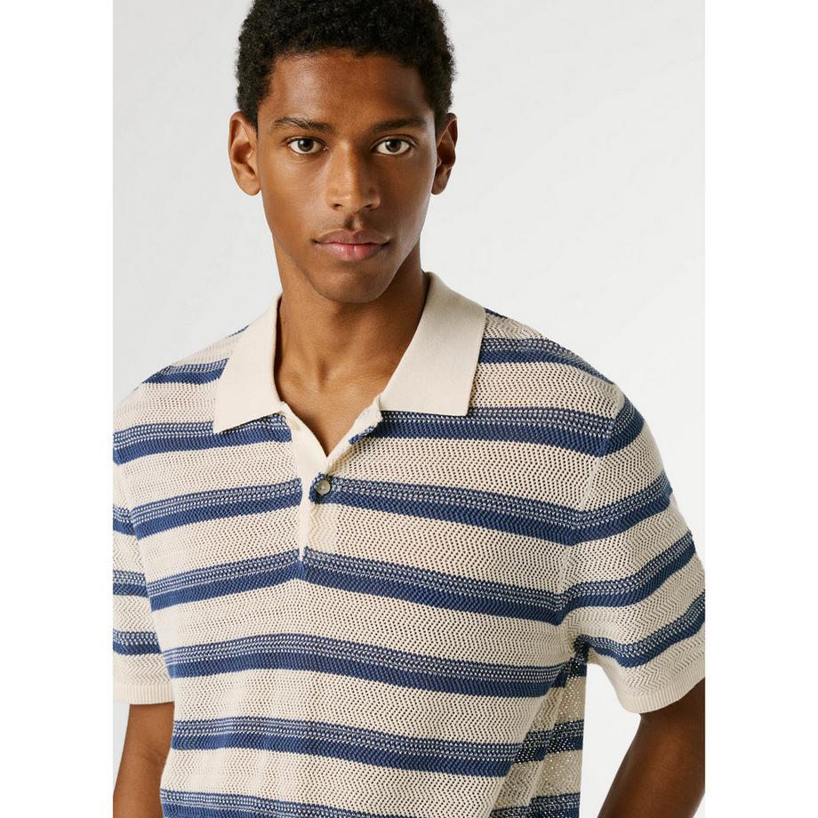 Pepe Jeans London Pull Polo Rayé  