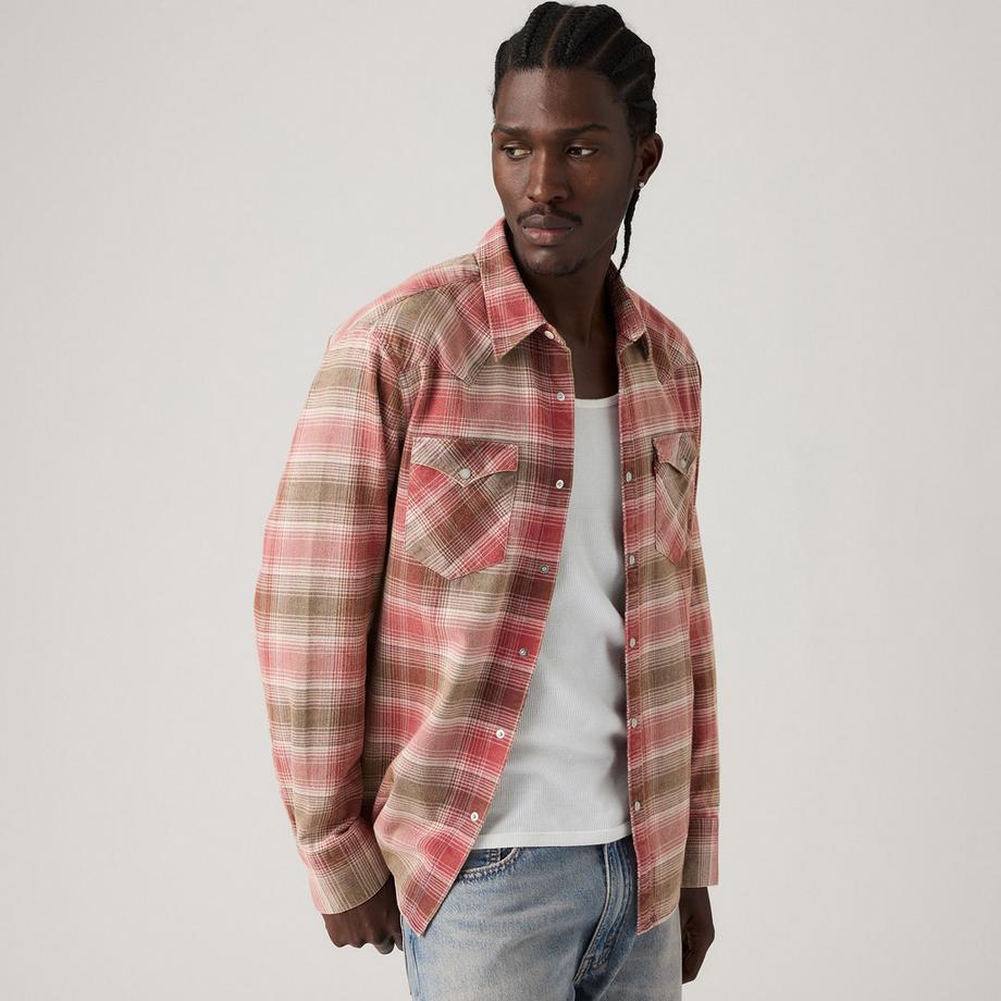 Levi's® Chemise à manches longues à carreaux  