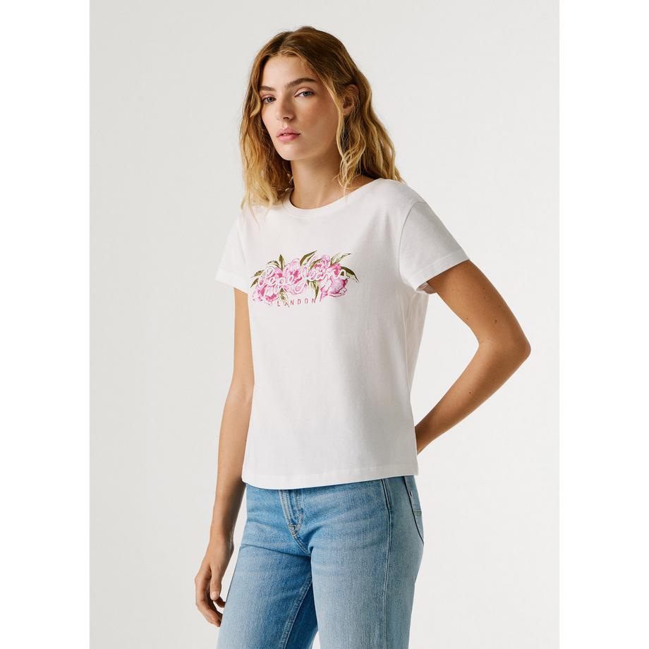 Pepe Jeans London T-Shirt avec imprimé floral London  