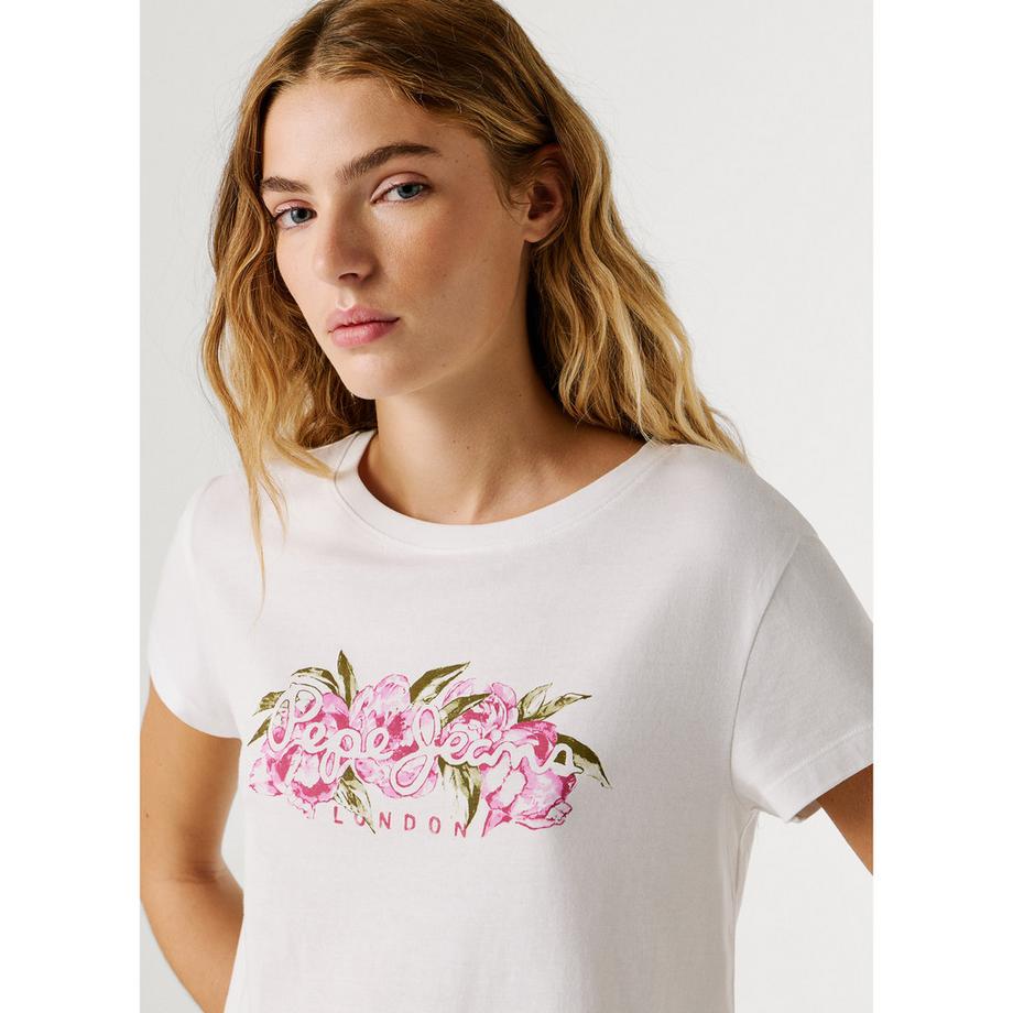 Pepe Jeans London T-Shirt avec imprimé floral London  