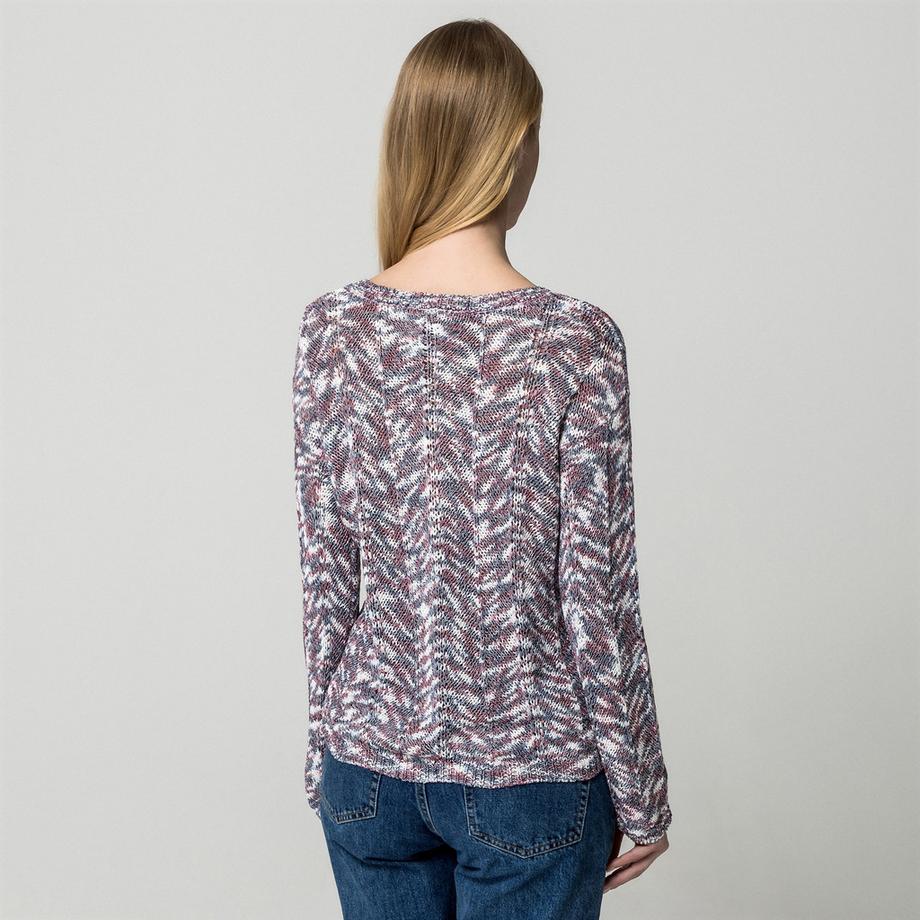 Pepe Jeans London Felpa scollo a V fantasia  