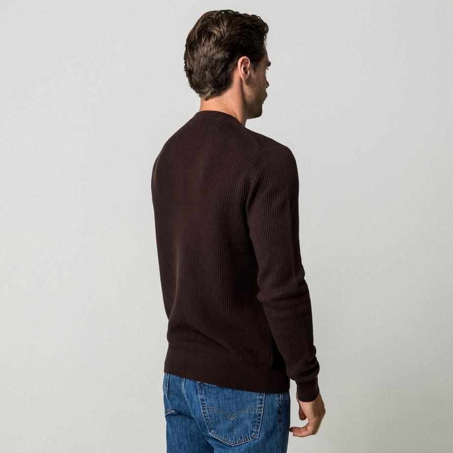 Manor Man Maglione a coste  