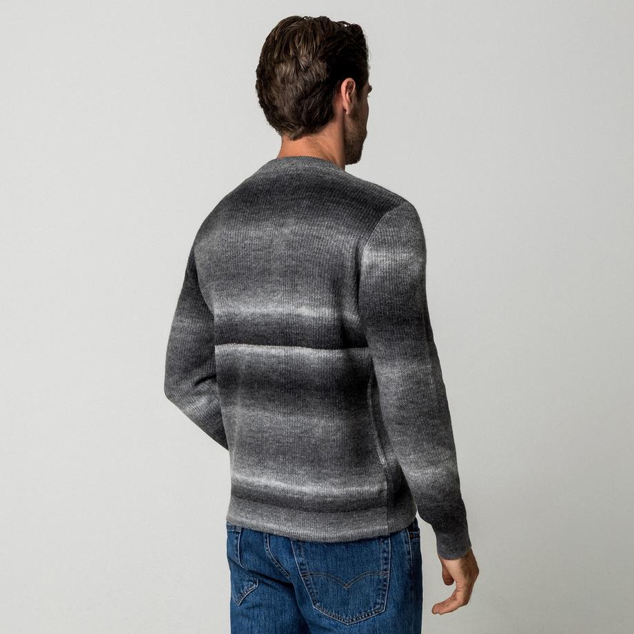 Manor Man Maglione a maglia sfumata  