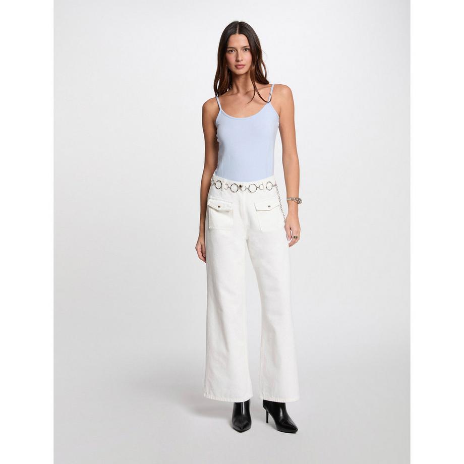 MORGAN T-shirt con spalline sottili  