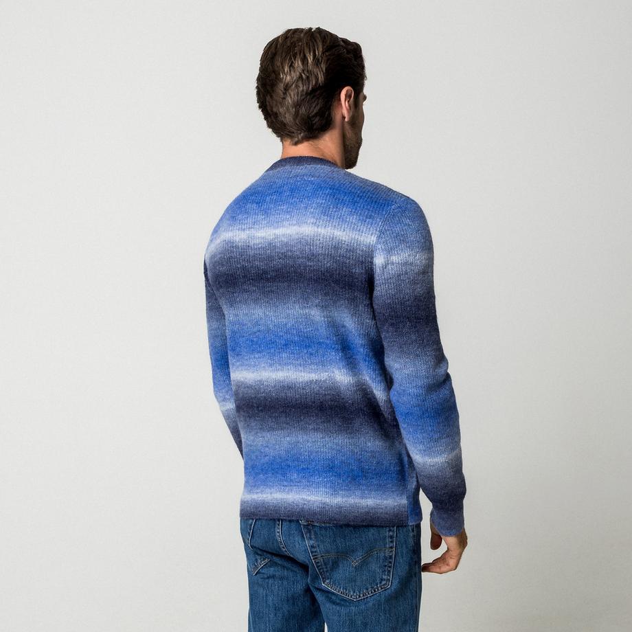 Manor Man Pull à tricot dégradé  