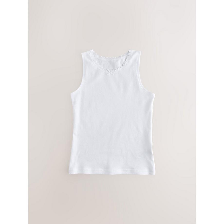 Next Tanktop mit Spitzenbesatz  