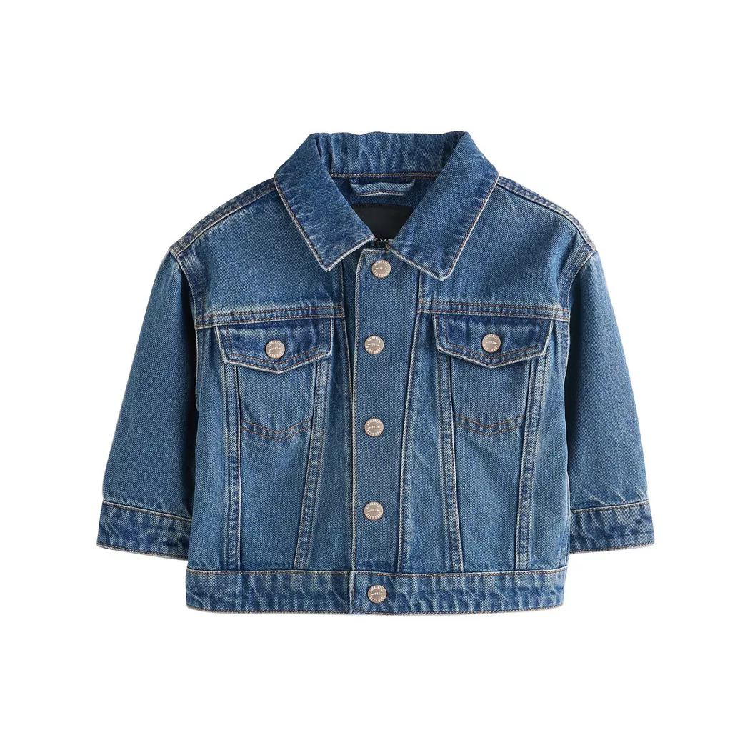 Next - Jacke, 2-3A, Blau Denim