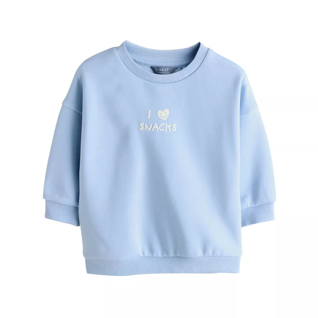 Next - Sweatshirt, 3-4A, Hellblau