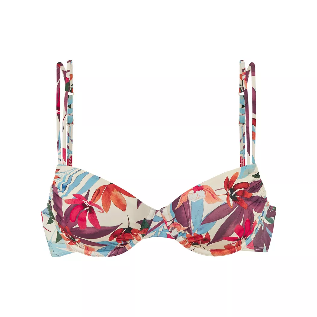 Lascana Haut de bikini à armatures femme crème   44E