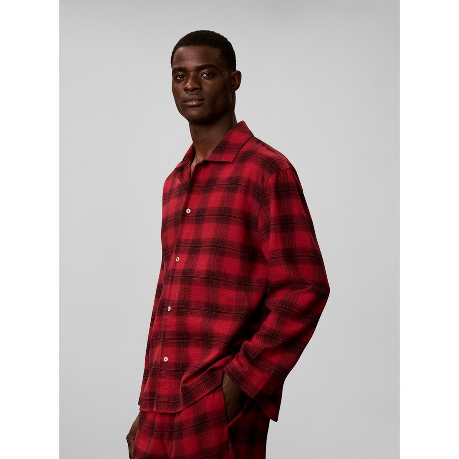 Calvin Klein Flannel Sleep Haut de pyjama  