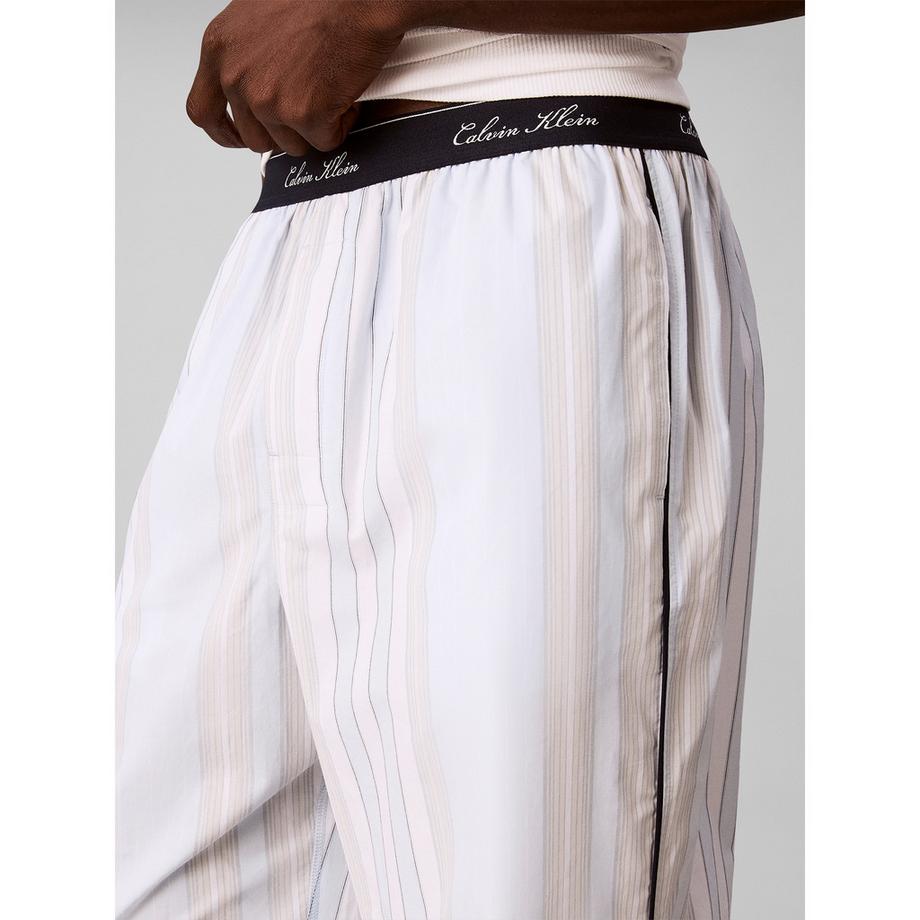 Calvin Klein Cotton Poplin Graphi Pantalon de pyjama  