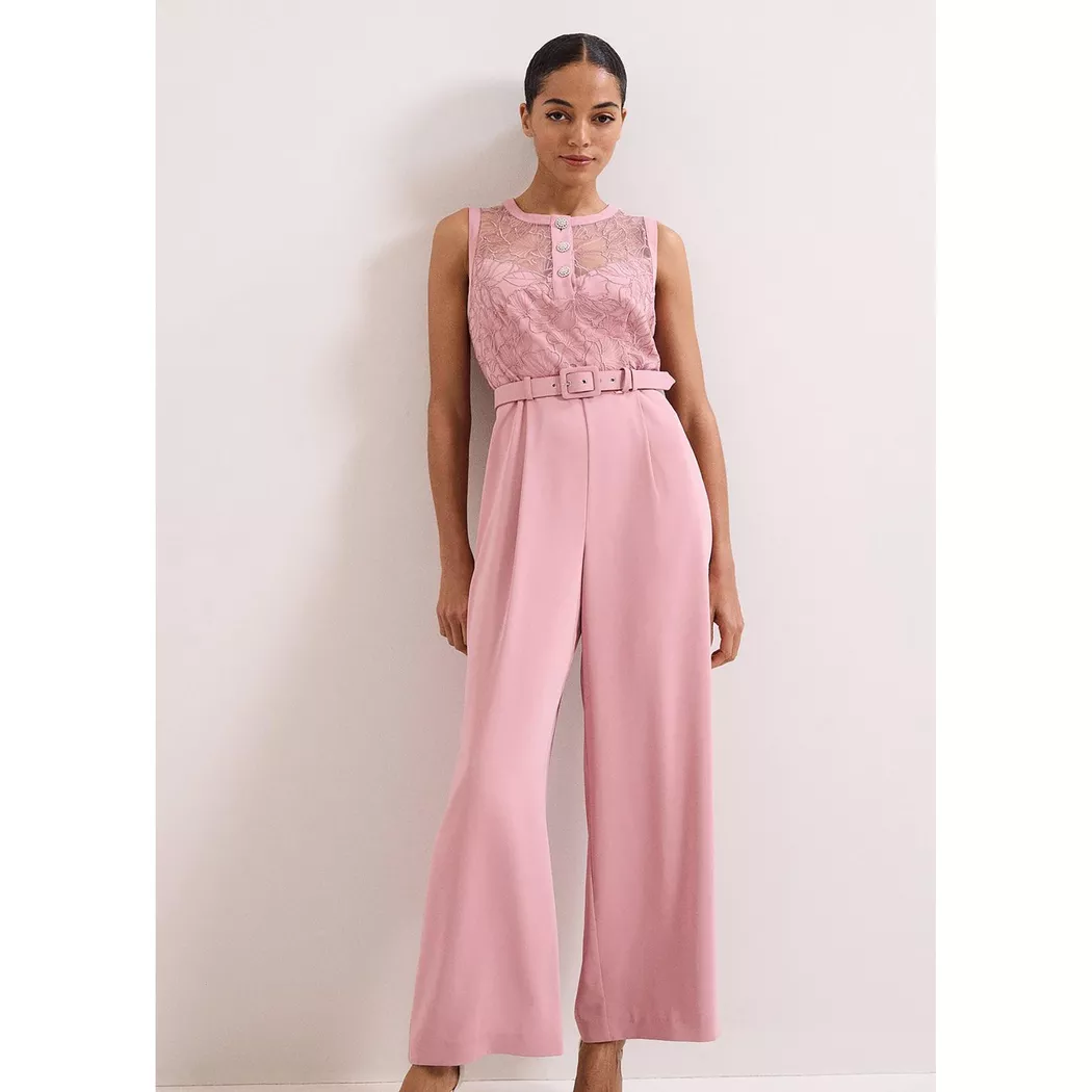 Phase Eight - Jumpsuit, für Damen, Pink, Größe 38