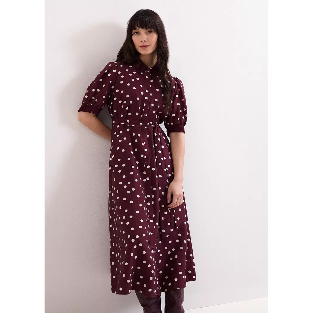 Phase Eight - Kleid, für Damen, Bordeaux Größe 42