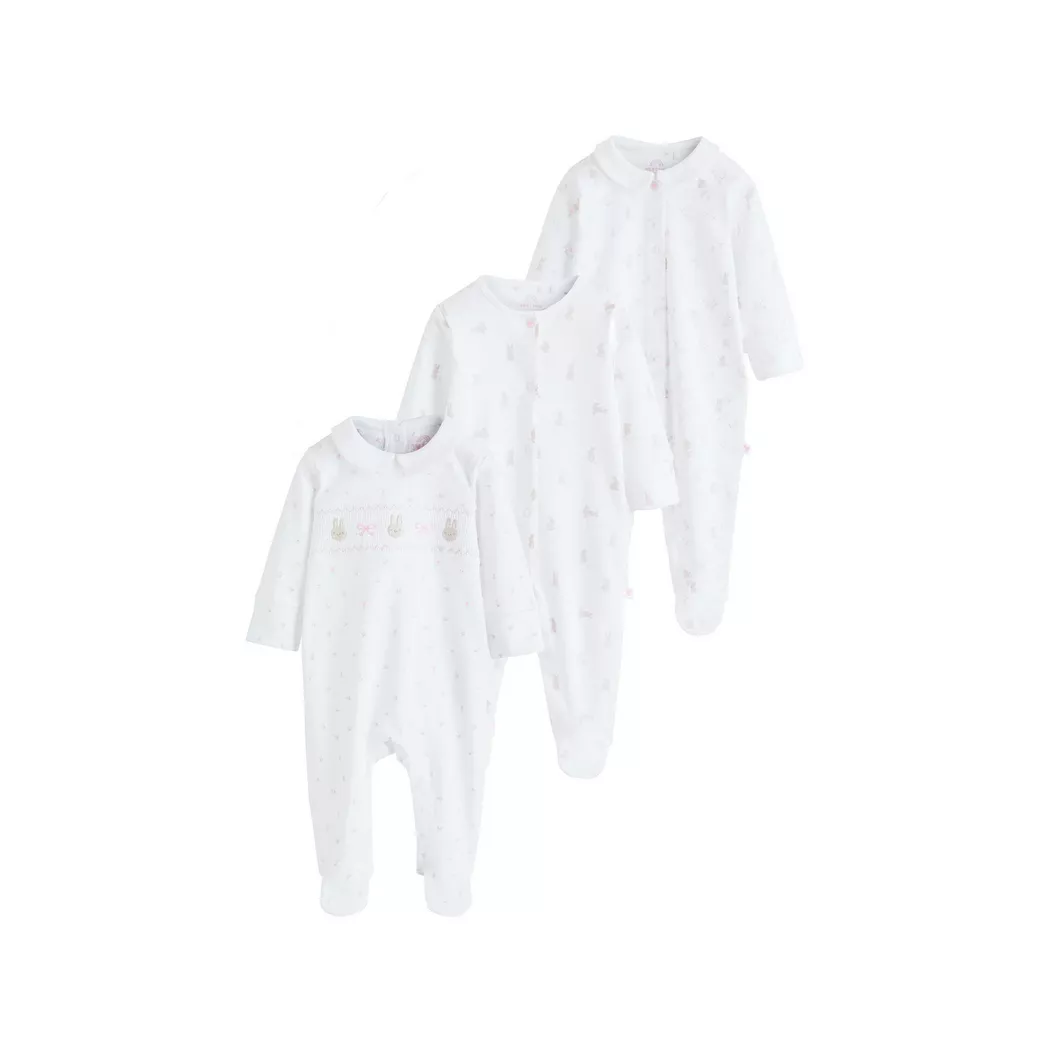 Next Baby Bodysuit White Printed 6-9M 2